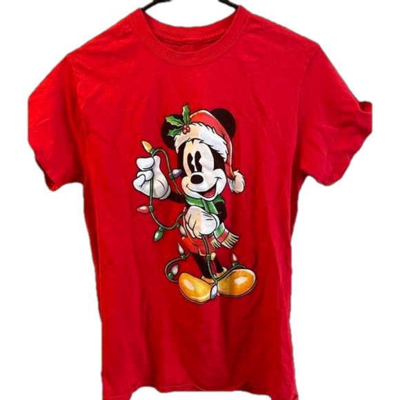 Disney Tops - Classic Disney Mickey Christmas Shirt